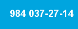 984 037-27-14 984 037-27-14